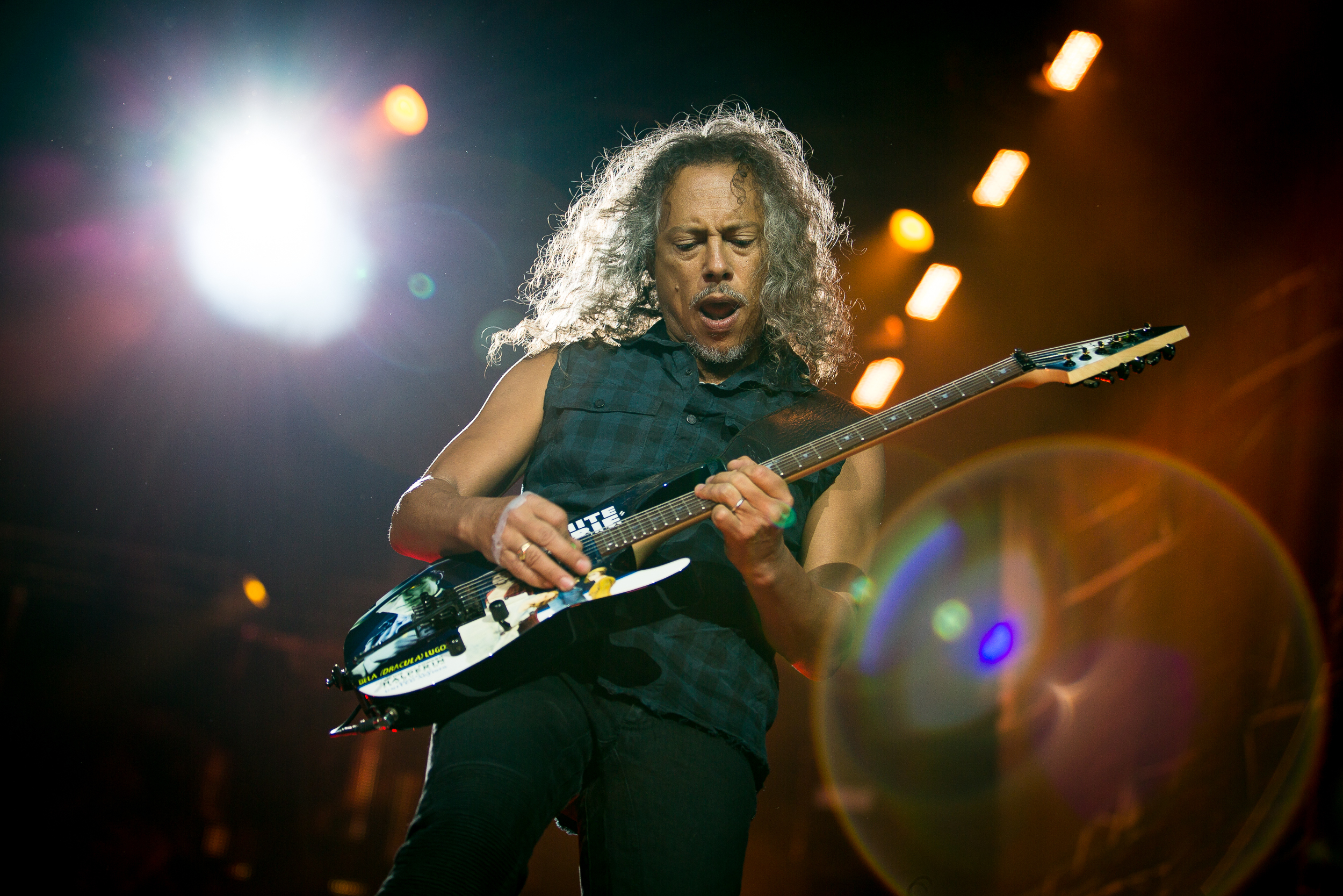 God håndtering av artistskatt handler ofte om tydelig informasjon i forkant og faste rutiner i produksjonen – erfaringer Bergen Live har gjort gjennom mange år med internasjonale artister. Her fra Metallicas konsert på Koengen i 2015. Foto: Tord Litleskare