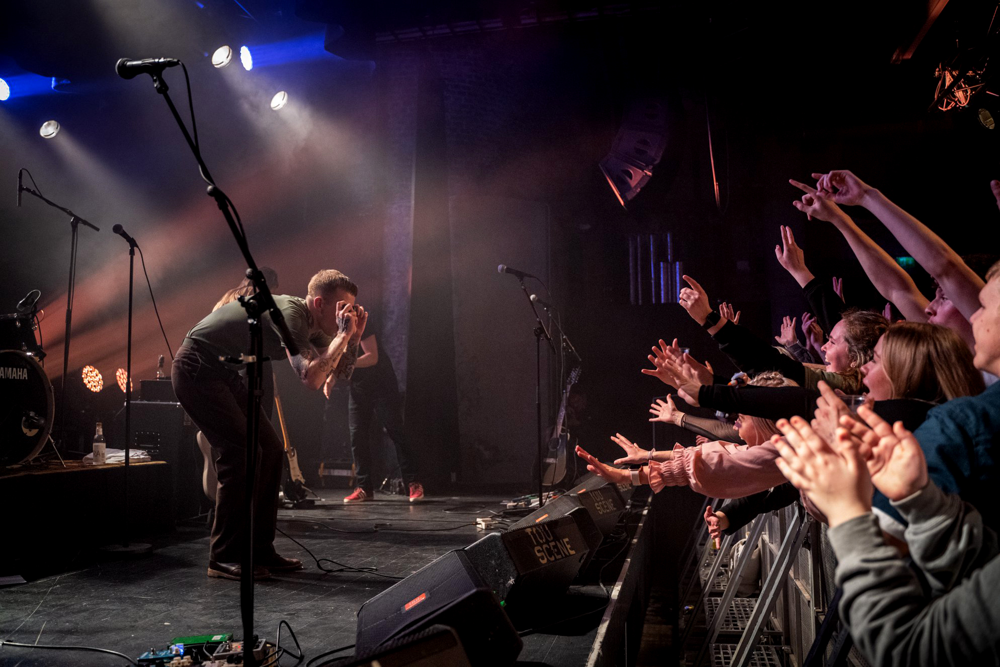 John Olav Nilsen på Tou-scenen bare dager før pandemien stengte ned landet i 2020. Foto: Kenneth Bjerga