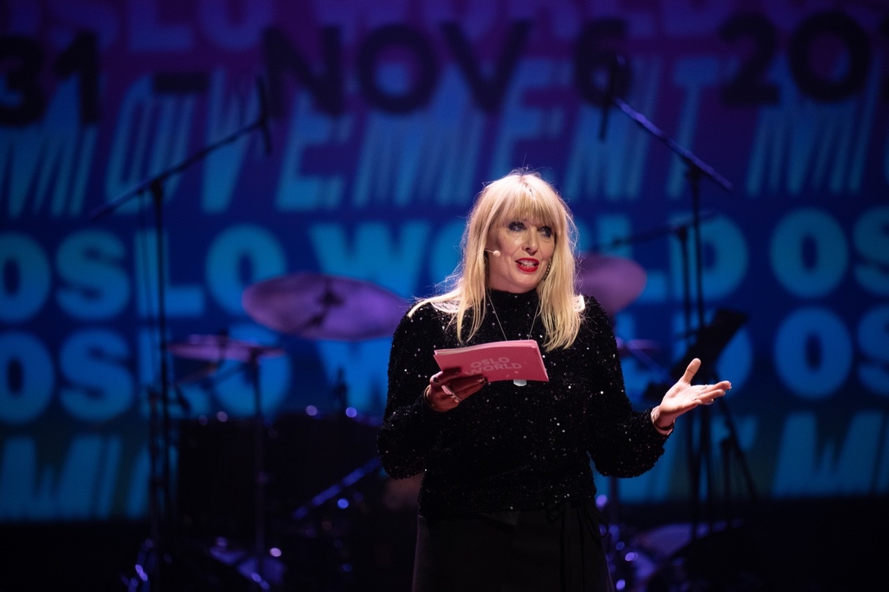Alexandra Archetti Stølen er festivalsjef for Oslo World og har ansvar for både kunstnerisk retning og organisasjon. Foto: Lars Opstad
