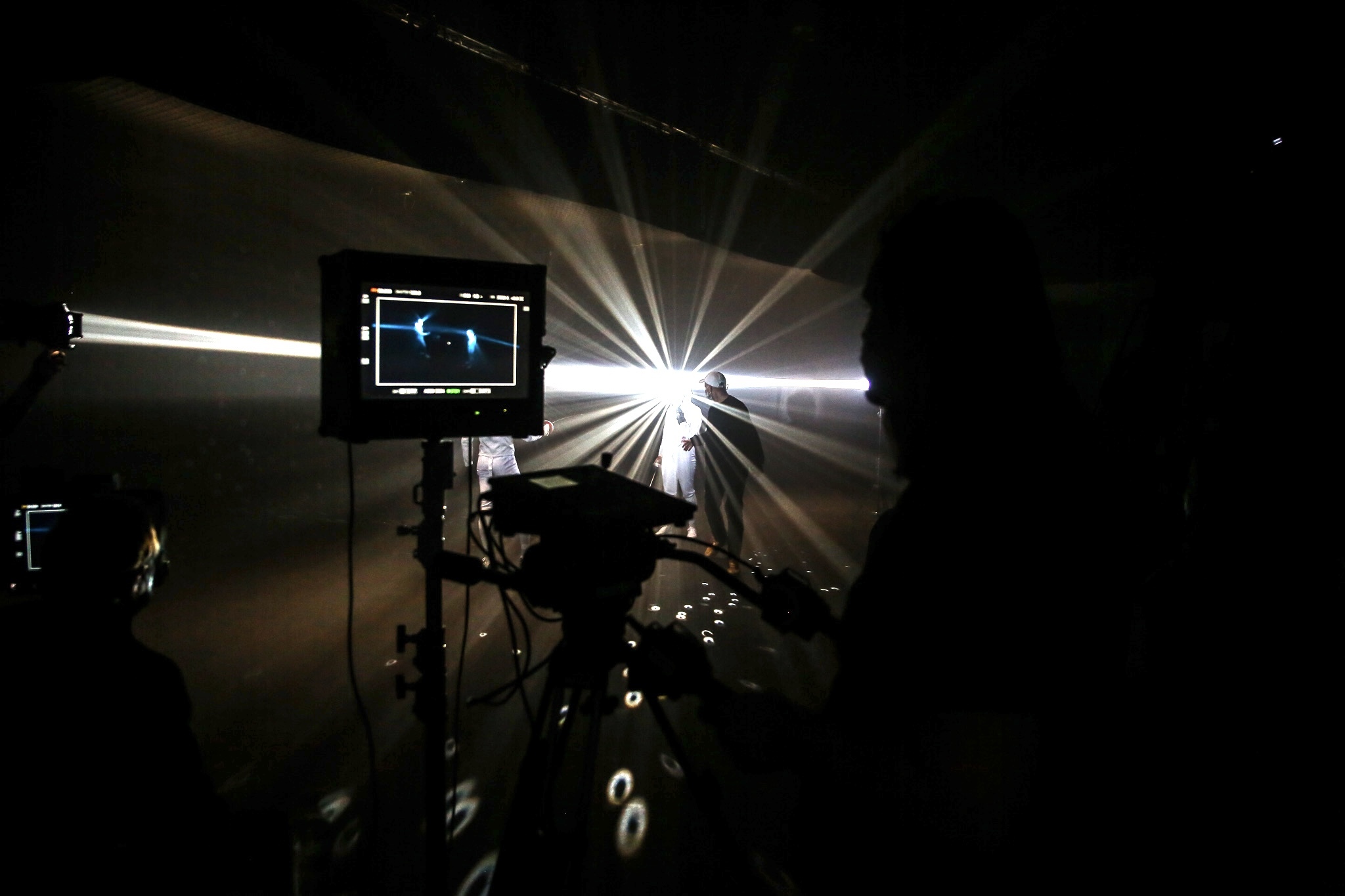 Innspilling av musikkvideo med Ane Brun.