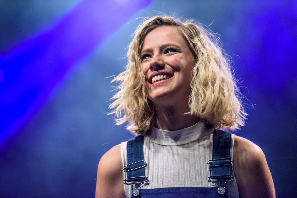 Dagny på scenen på by:Larm i 2016