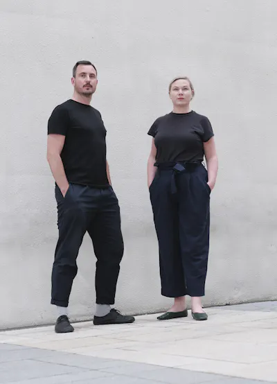 Dan Mariner og samboeren Marianne Bjørnmyr. Foto: Dan Mariner