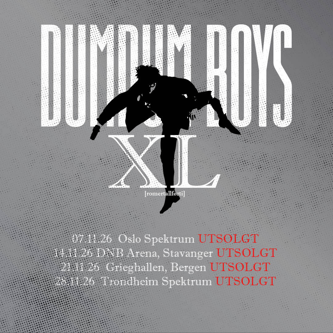 Resultatet når Dumdum Boys feirer 40 år? Utsolgte konserter i de fire største byene i landet. Foto: The Oslo Way