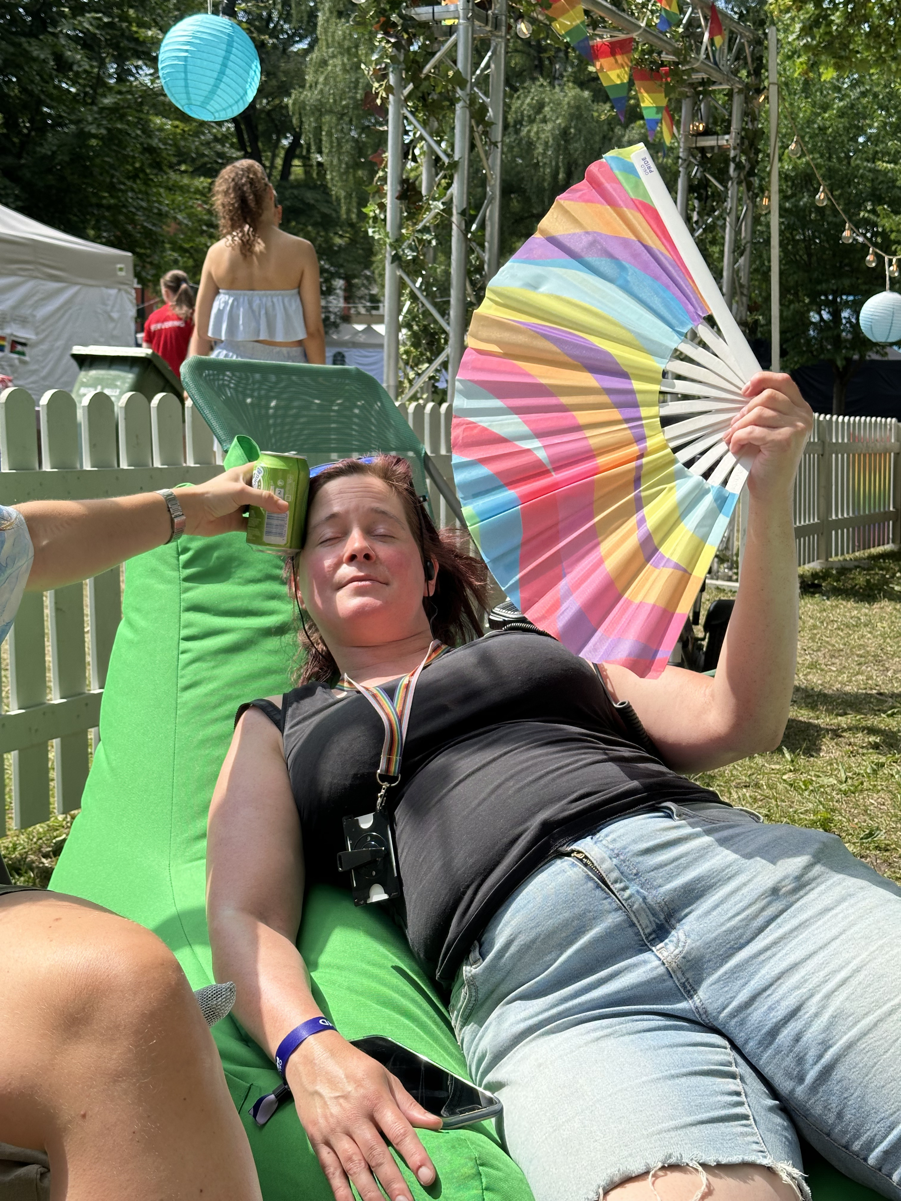 Jenny Skavdal er administrasjons- og produksjonssjef for Oslo Pride. Foto: Privat