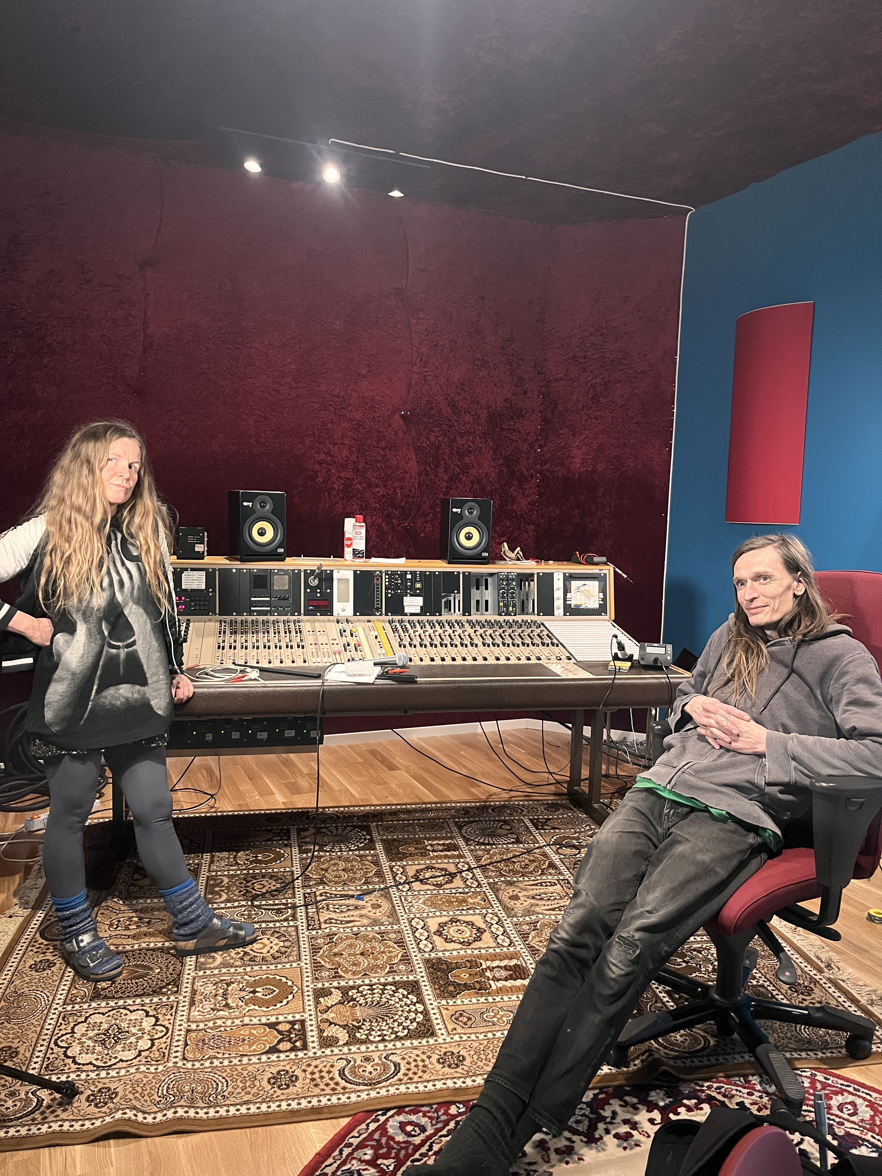 Studiostemning. Foto: Håvard Skaset