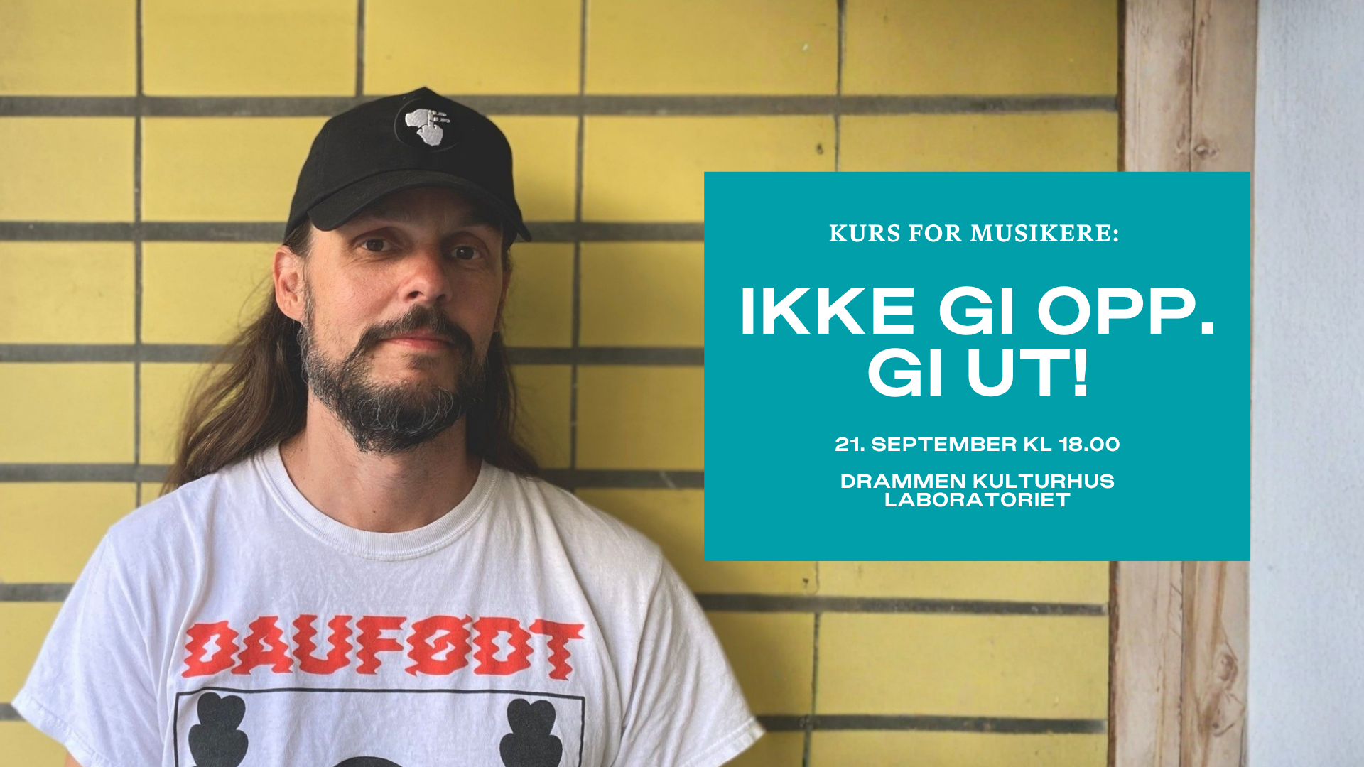 Kurs ikke gi opp gi ut