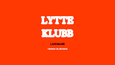 Lytteklubb 1080 x 1350 px Facebook innlegg