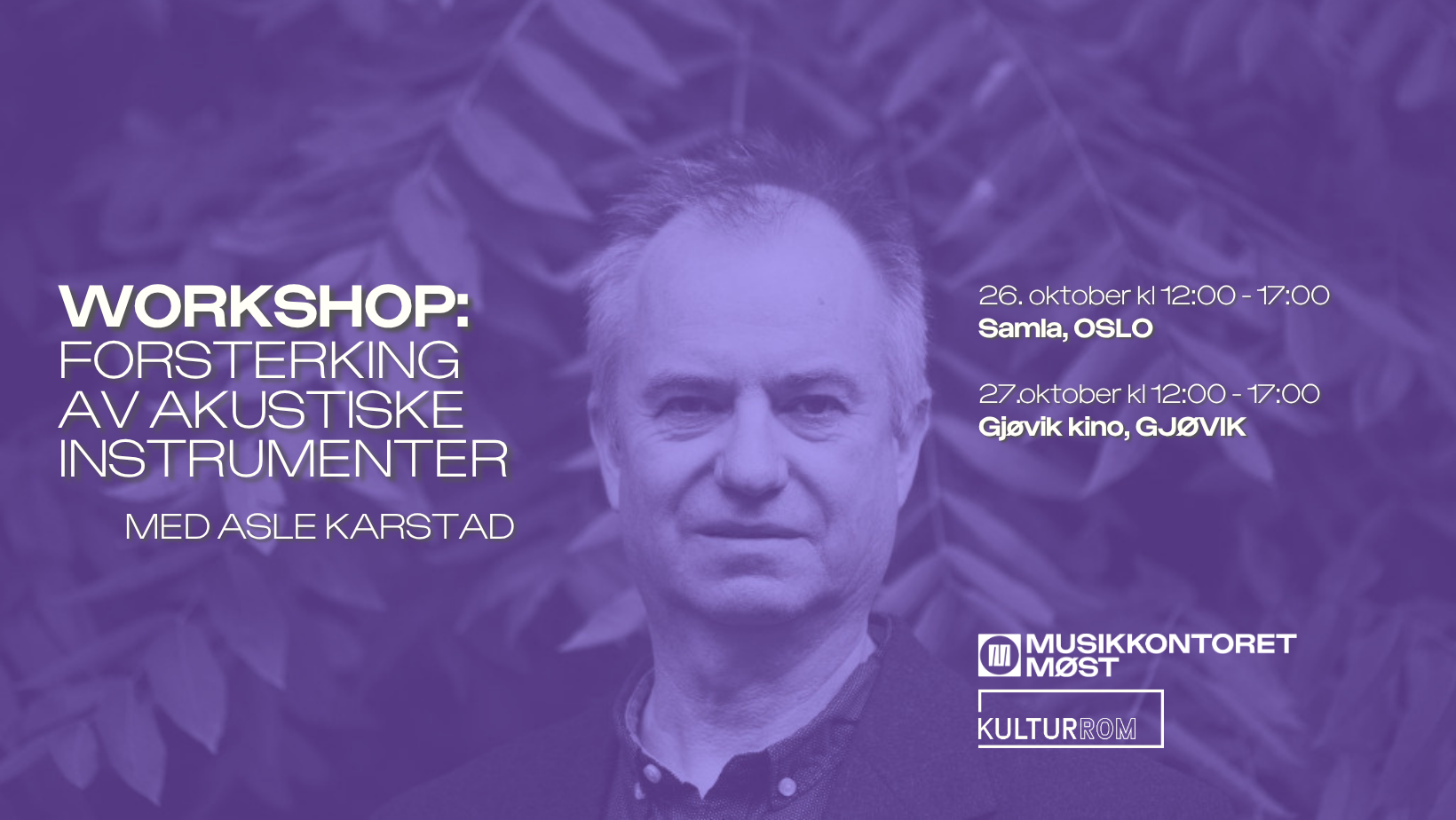 MØST workshop med Asle Karstad Oslo