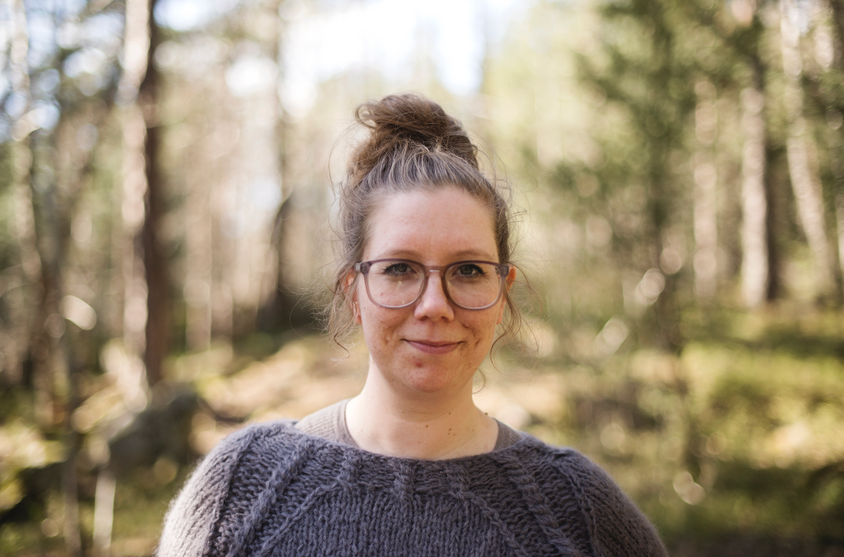 Mia Frogner jobber med klima- og miljøarbeid i Kulturdirektoratet. Foto: Helena Krekling