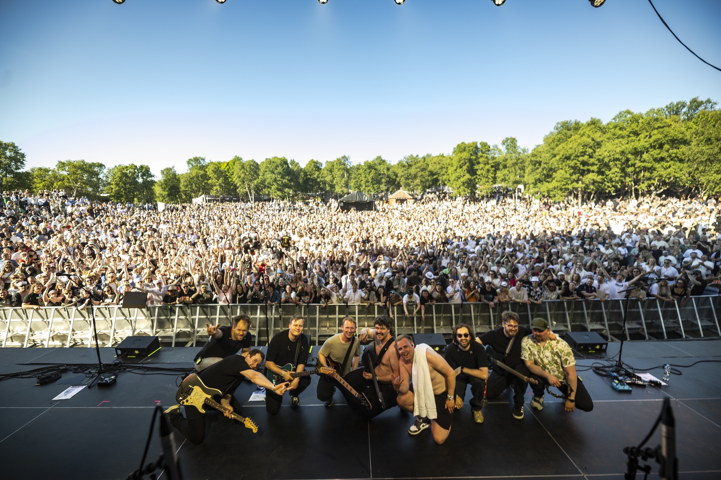 Moillrock på scenen under Buktafestivalen i Tromsø i 2023. En av få konserter det året – og et bevis på at kvalitet trumfer kvantitet. Foto: Simen Felix Omland/sTred