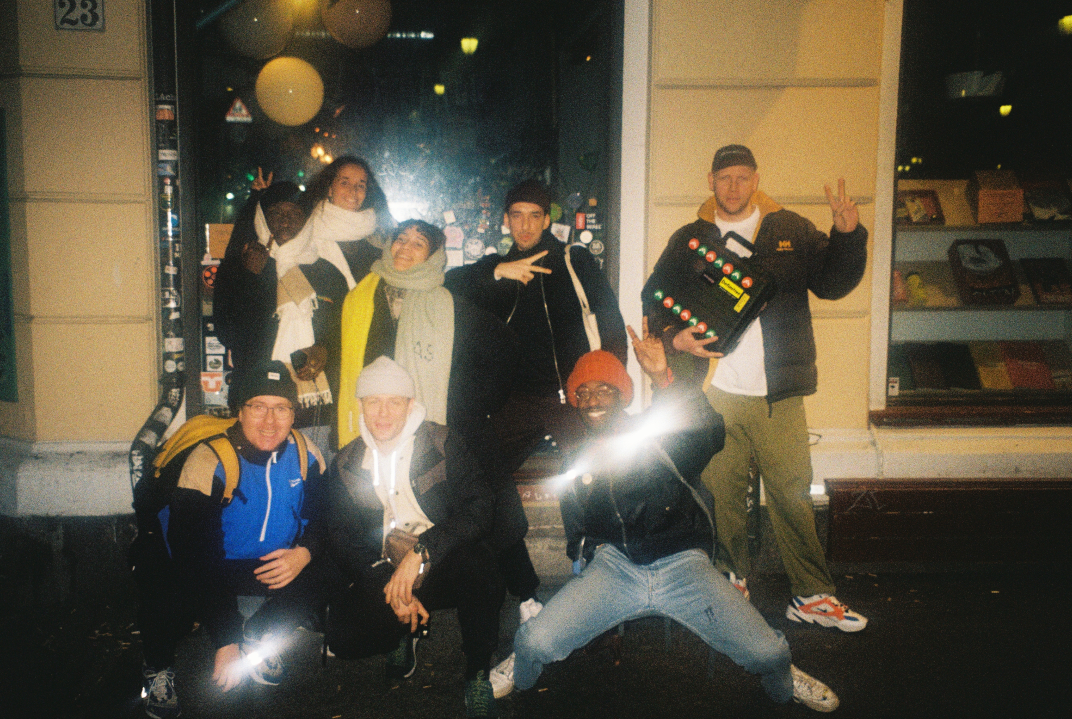 Mutual Intentions og UK-labelet Touching Bass i 2020. Foto: Privat