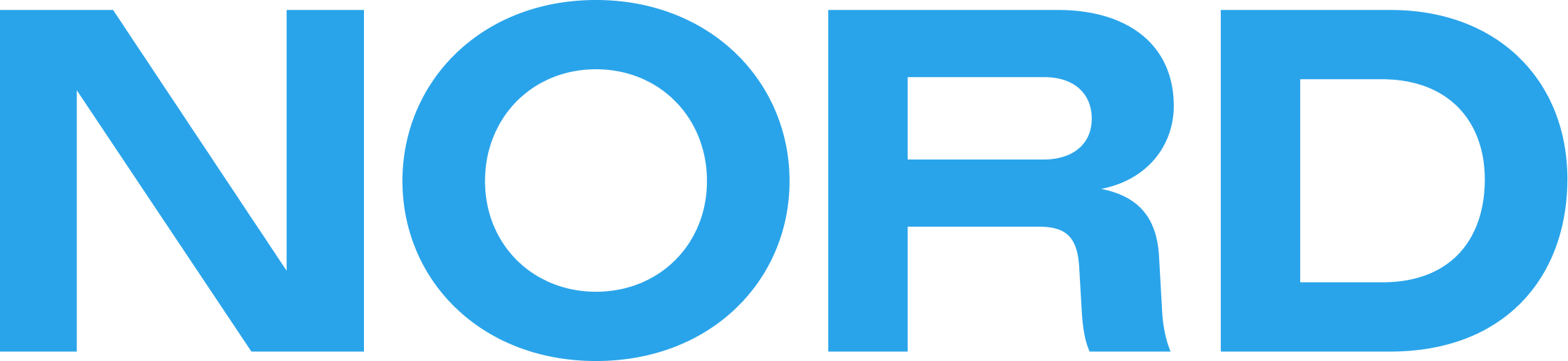 ORDMERKE NORD lyseblå