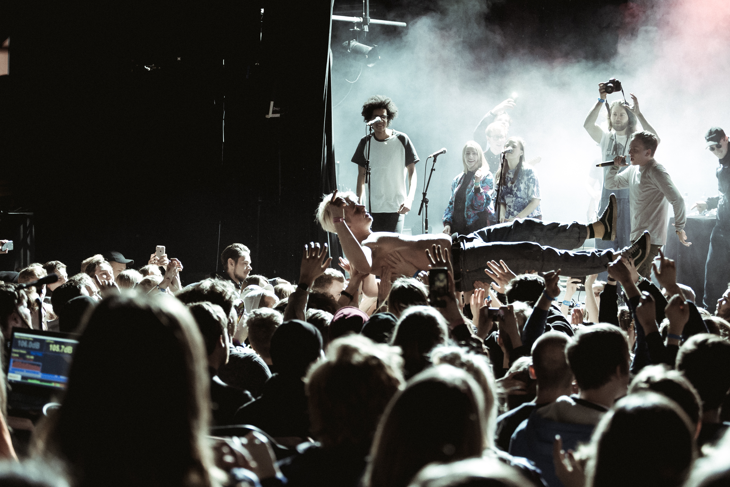 Kjartan Lauritzen har også vært demoartist. ﻿Foto: Peter ﻿Landstad