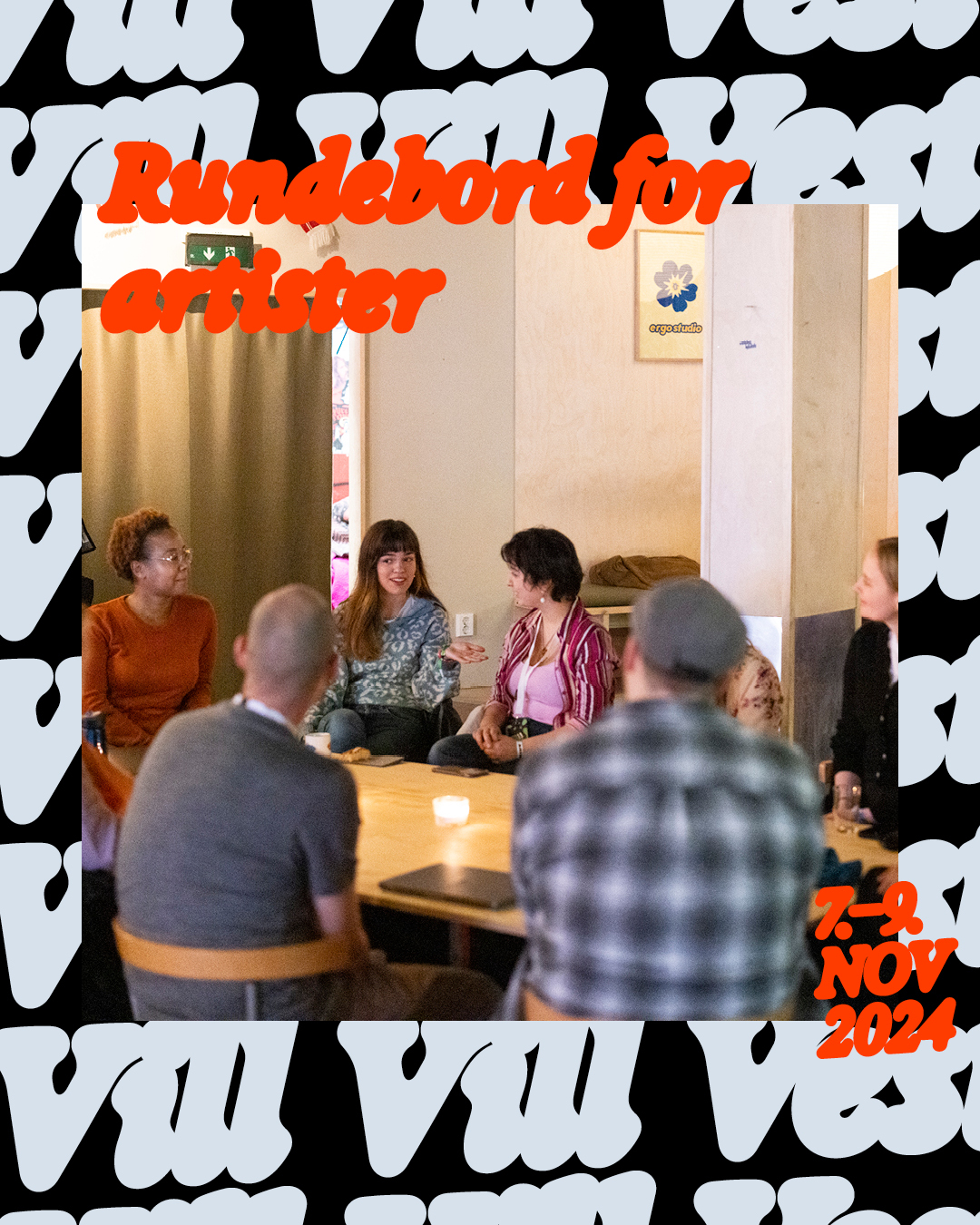 VVV24 konferanse rundebord artister