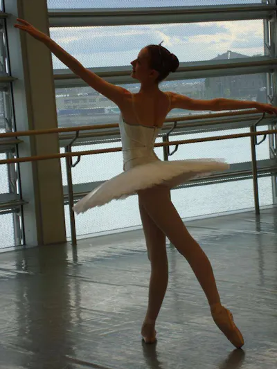 Ingrid Eythorsdottir var en lovende ballettdanser, men fikk en belastningsskade omtrent før karrieren hadde begynt. Foto: Privat