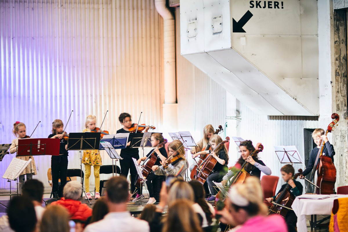 Den yngre generasjonen holder også konserter på Trykkeriet. Foto: Trykkeriet i Nord-Aurdal