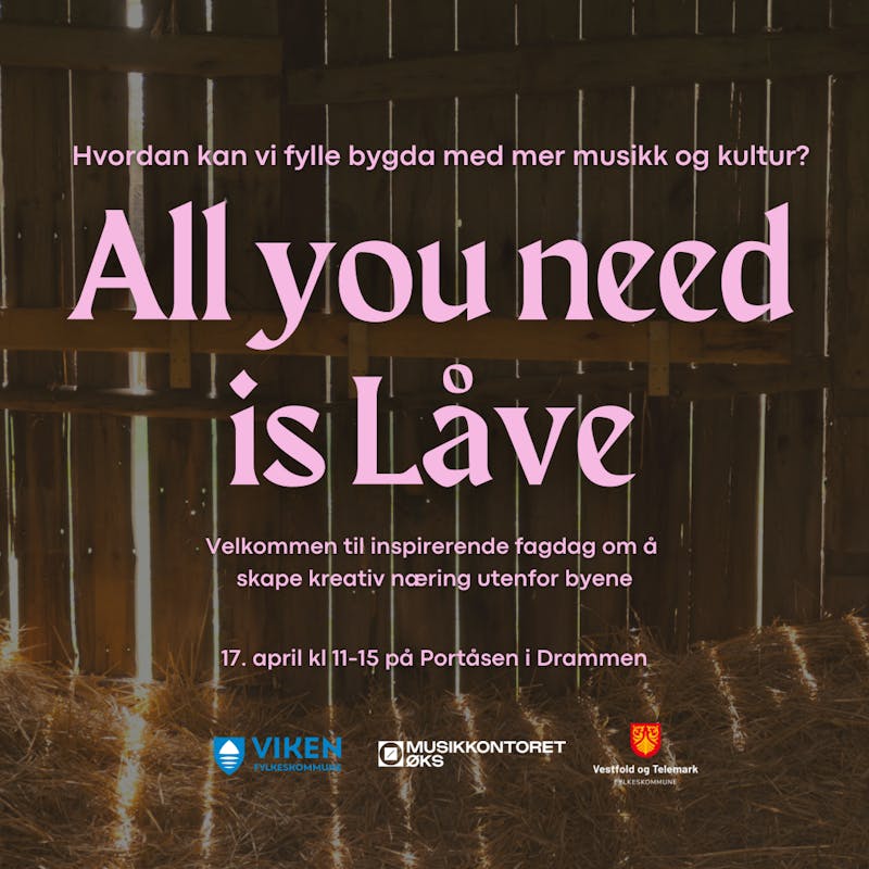 All you need is Låve Instagram Post Portrait Instagram Post Square