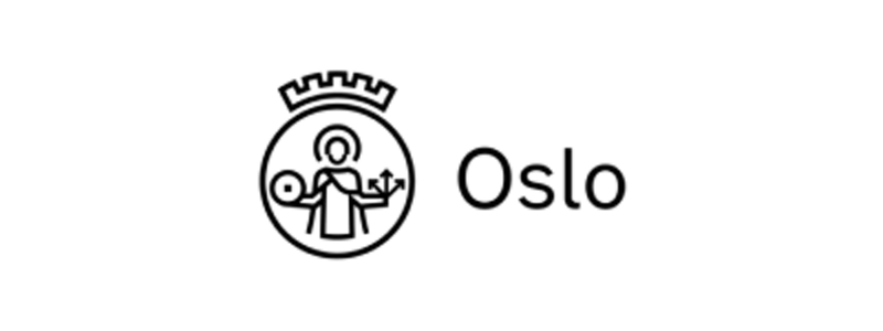 Oslo logo sort Skjerm